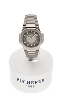 Nautilus Reference 7011 White Gold Quartz