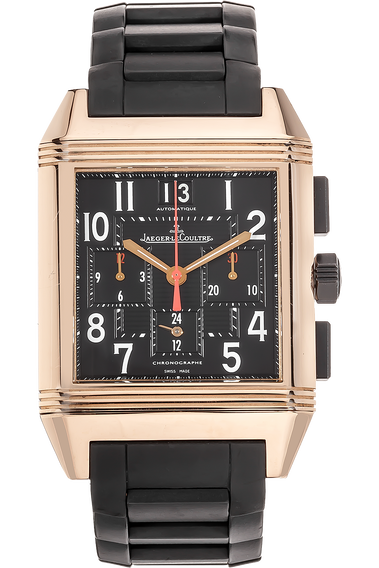 Reverso Squadra GMT Limited Edition Rose Gold Automatic