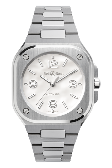 BR-05 36mm Mother of Pearl Steel