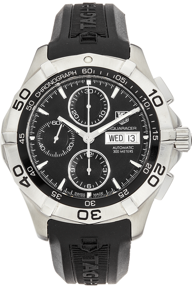 Aquaracer Day-Date Chronograph Stainless Steel Automatic