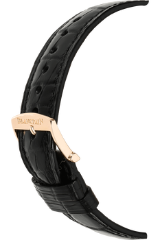 Villeret Single Pusher Chronograph Rose Gold Automatic