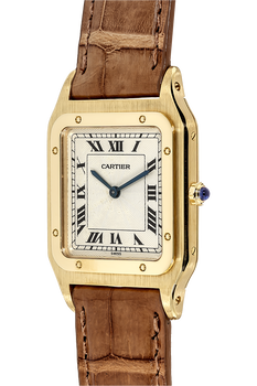 Santos Dumont Yellow Gold Manual
