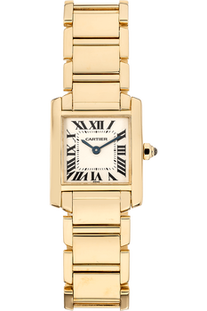 Tank Francaise Yellow Gold Quartz