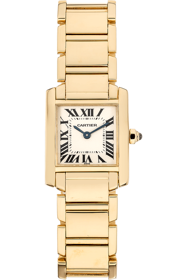 Tank Francaise Yellow Gold Quartz
