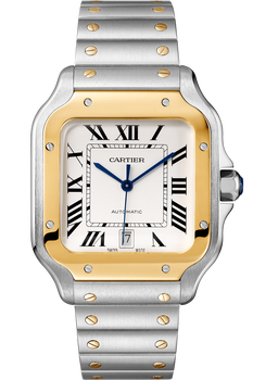 Santos de Cartier Yellow Gold &amp; Steel, Large