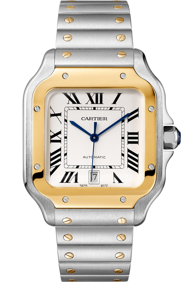 Santos de Cartier Yellow Gold &amp; Steel, Large