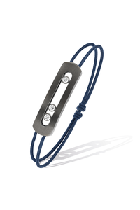 Move Titanium Graphite Cord Bracelet