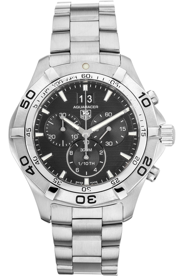Aquaracer Grande Date Chronograph Stainless Steel Quartz