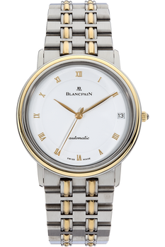 Villeret Ultra Slim Yellow Gold and Stainless Steel