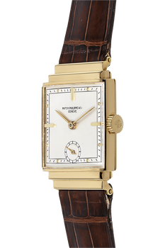 Rectangular Reference 1437 Circa 1940s Yellow Gold Manual