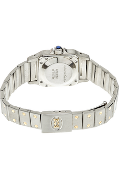 Santos Galbee Yellow Gold and Stainless Steel Automatic