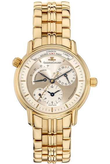 Master Control Geographic Yellow Gold Automatic