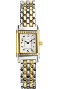 Reverso Lady Yellow Gold and Stainless Steel Quartz