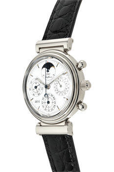 Da Vinci Perpetual Calendar Chronograph White Gold Automatic