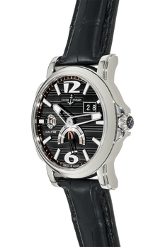 Dual Time Big Date Stainless Steel Automatic