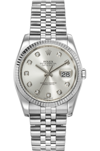 Datejust White Gold and Stainless Steel Automatic