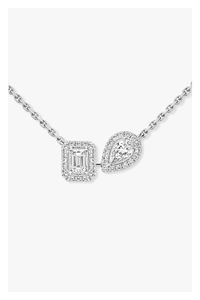 My Twin Necklace in White Gold My Twin Necklace in White Gold