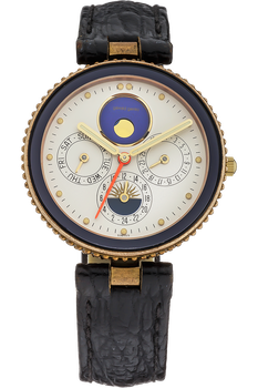 Gefica Safari Circa 1980s Titanium and Bronze Quartz