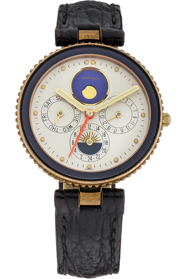 Gefica Safari Circa 1980s Titanium and Bronze Quartz
