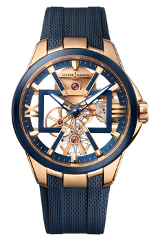 Blast Skeleton X 42mm Rose Gold