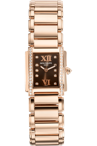 Twenty-4 Reference 4908 Rose Gold Quartz