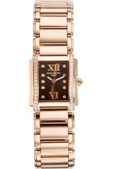 Twenty-4 Reference 4908 Rose Gold Quartz