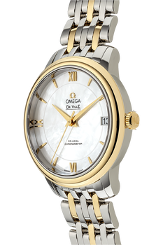 De Ville Prestige Co-Axial Yellow Gold and Stainless Steel