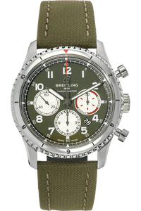Aviator 8 Curtiss Warhawk Chronograph Stainless Steel Automatic