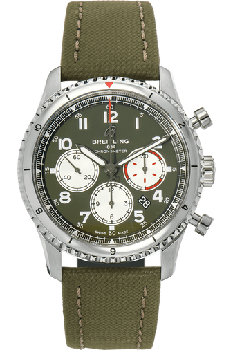 Aviator 8 Curtiss Warhawk Chronograph Stainless Steel Automatic