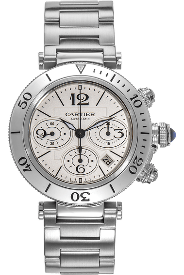 Pasha Seatimer Chronograph Stainless Steel Automatic