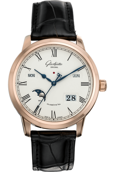 Senator Perpetual Calendar Rose Gold Automatic