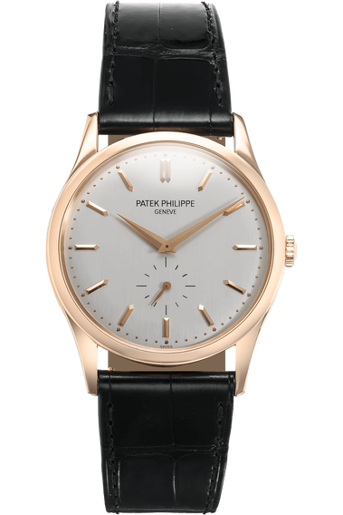 Calatrava Reference 5196 Rose Gold Manual