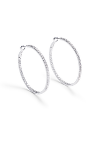 Classics Diamond Hoops
