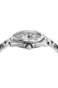 Aquaracer Quartz Silver Steel Watch