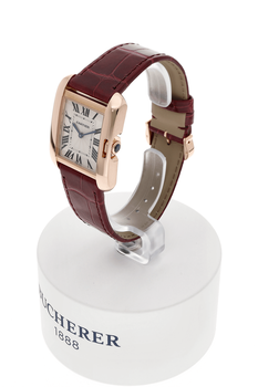 Tank Anglaise Rose Gold Quartz