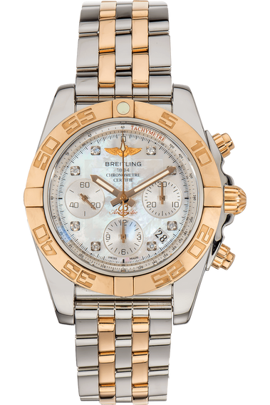 Chronomat 41 Rose Gold and Stainless Steel Automatic