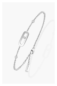 Move Uno Bracelet in White Gold