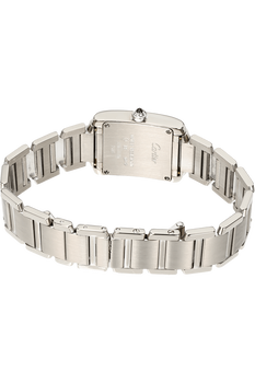 Tank Francaise White Gold Quartz