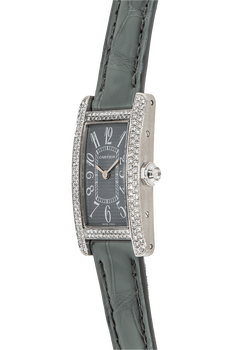 Tank Americaine White Gold Quartz