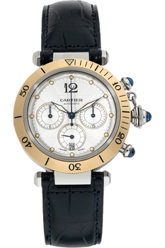 Pasha Diver Chronograph Yellow Gold and Stainless Steel Automatic