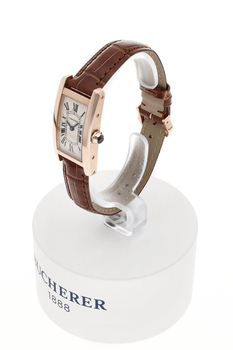 Tank Americaine Rose Gold Quartz