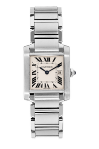 Tank Francaise Stainless Steel Quartz