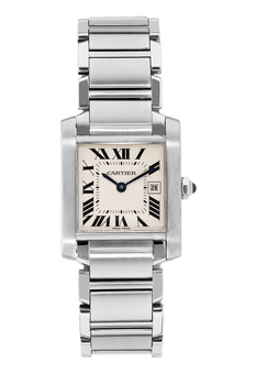 Tank Francaise Stainless Steel Quartz