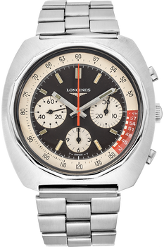Conquest Chronograph Circa 1960s Stainless Steel Manual