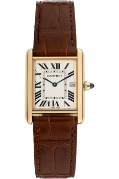 Tank Louis Cartier Yellow Gold Quartz