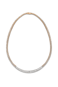 Baguette Love Necklace 