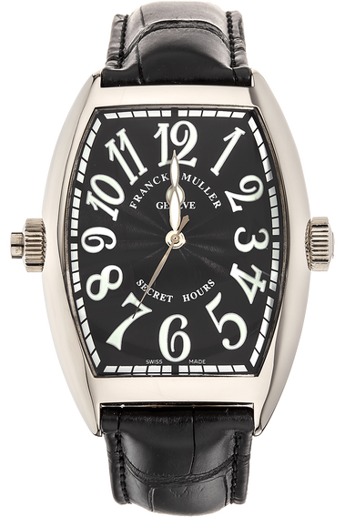 Cintree Curvex Secret Hours White Gold Automatic