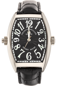 Cintree Curvex Secret Hours White Gold Automatic