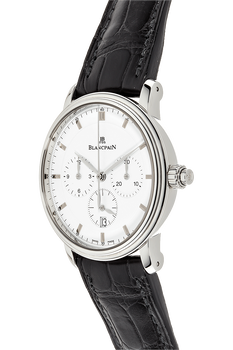 Villeret Monopusher Chronograph Stainless Steel Automatic