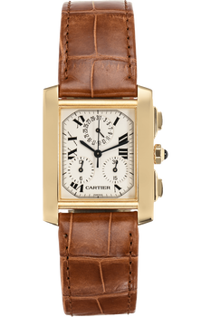 Tank Francaise Chronograph Yellow Gold Quartz